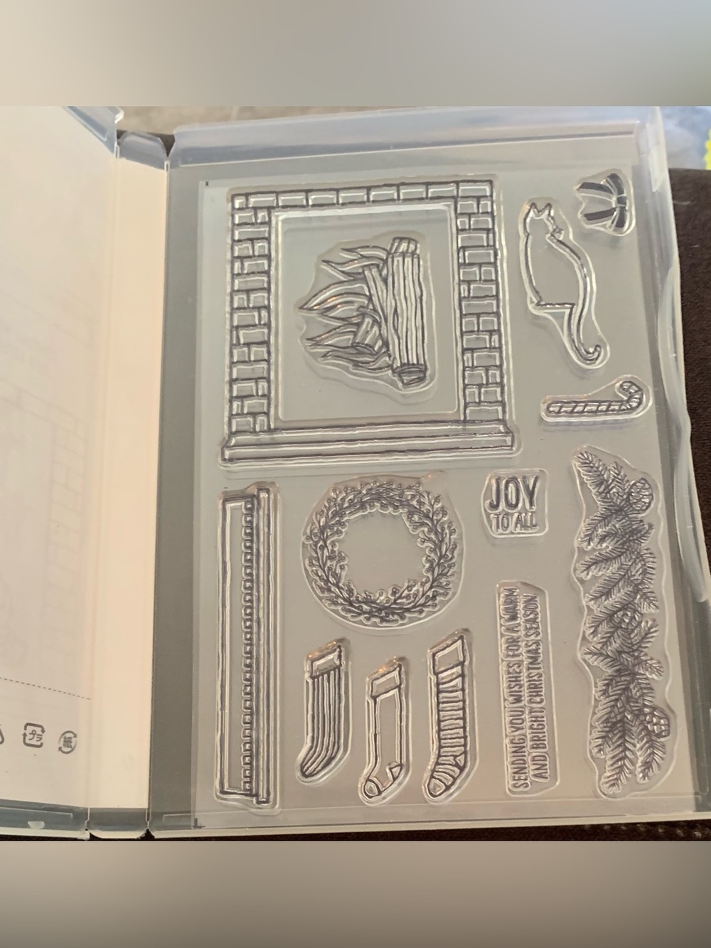 Stampin' Up! Festive Fireplace Clear Stamp Set - Picture 2 of 2